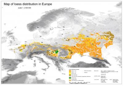 Loess Sediments: New High Resolution Map Shows Europe's Best Soil